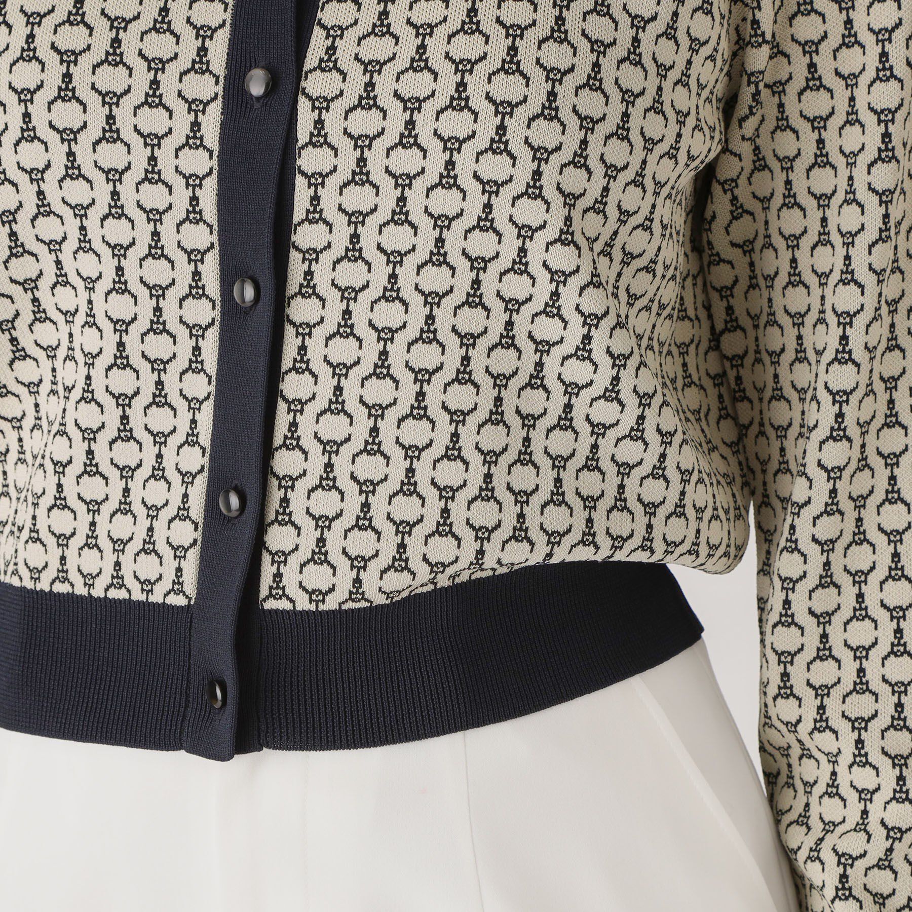 COUP DE CHANCE「【洗える／ショート丈】ジャカードカーディガン」|カーディガン|