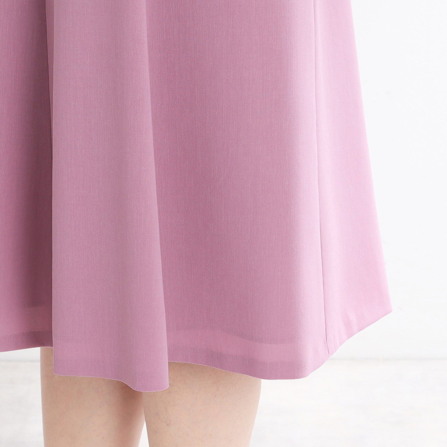 Reflect「【マシンウォッシュ可／細見え】フレアシルエットスカート」|スカート|