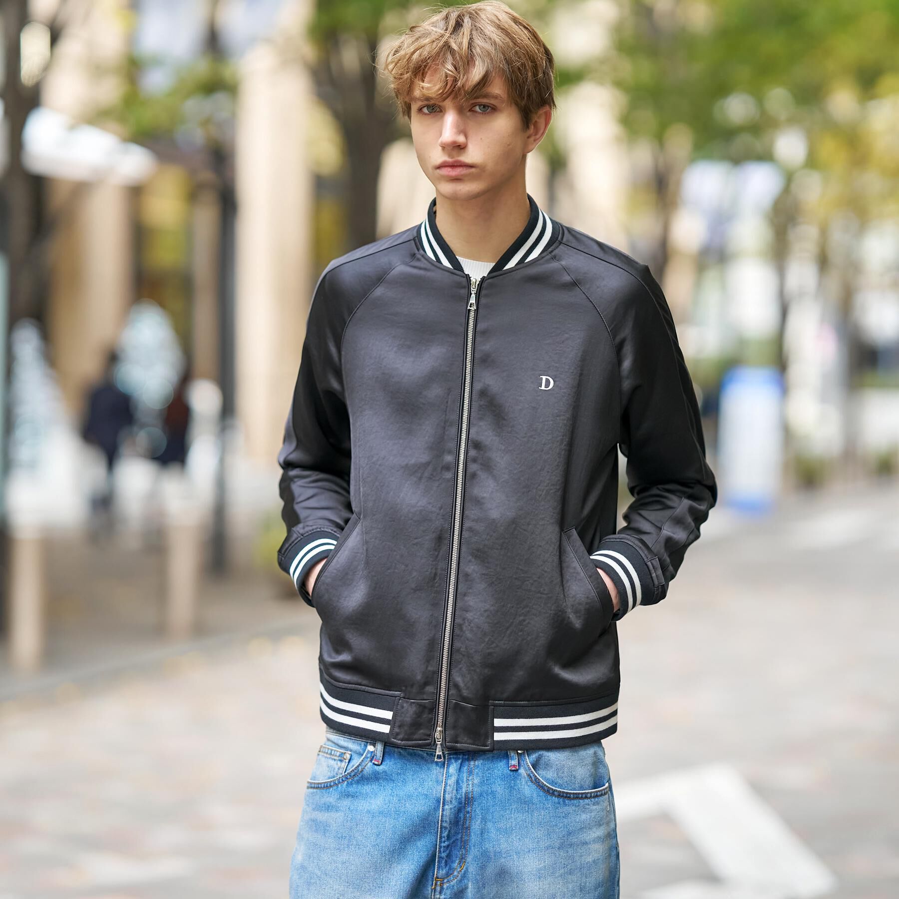 DRESSTERIOR「ピストルラビット スカジャン」|ブルゾン・スタジャン|