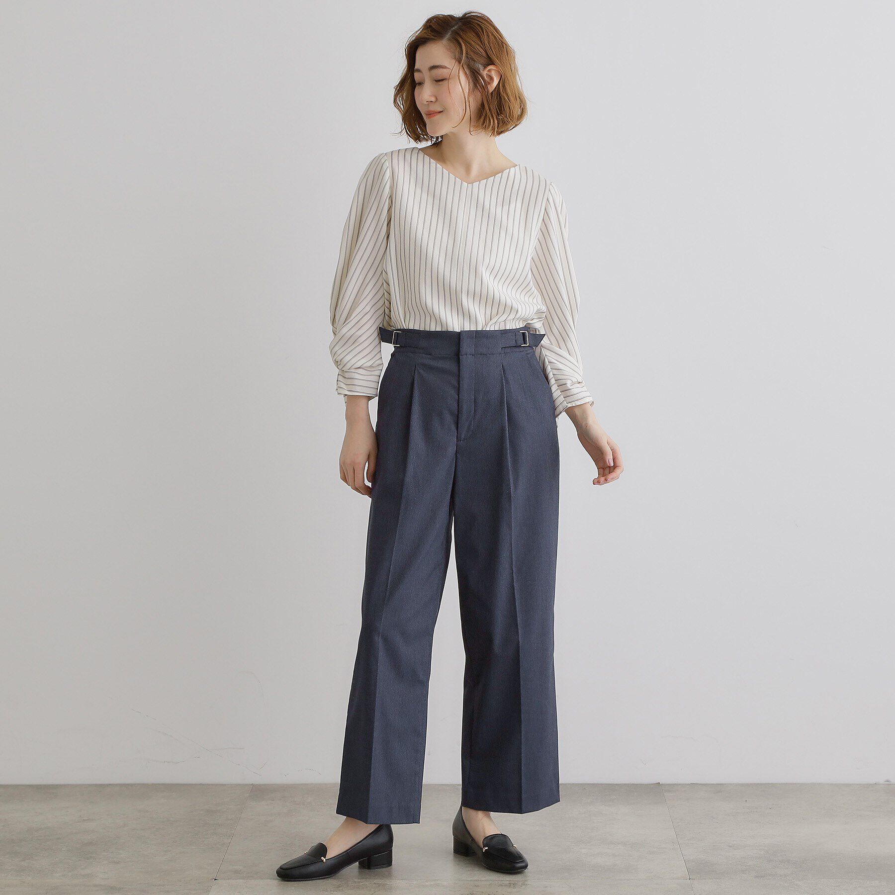 grove「【接触冷感】ハイパーストレッチワイドパンツ」|その他|