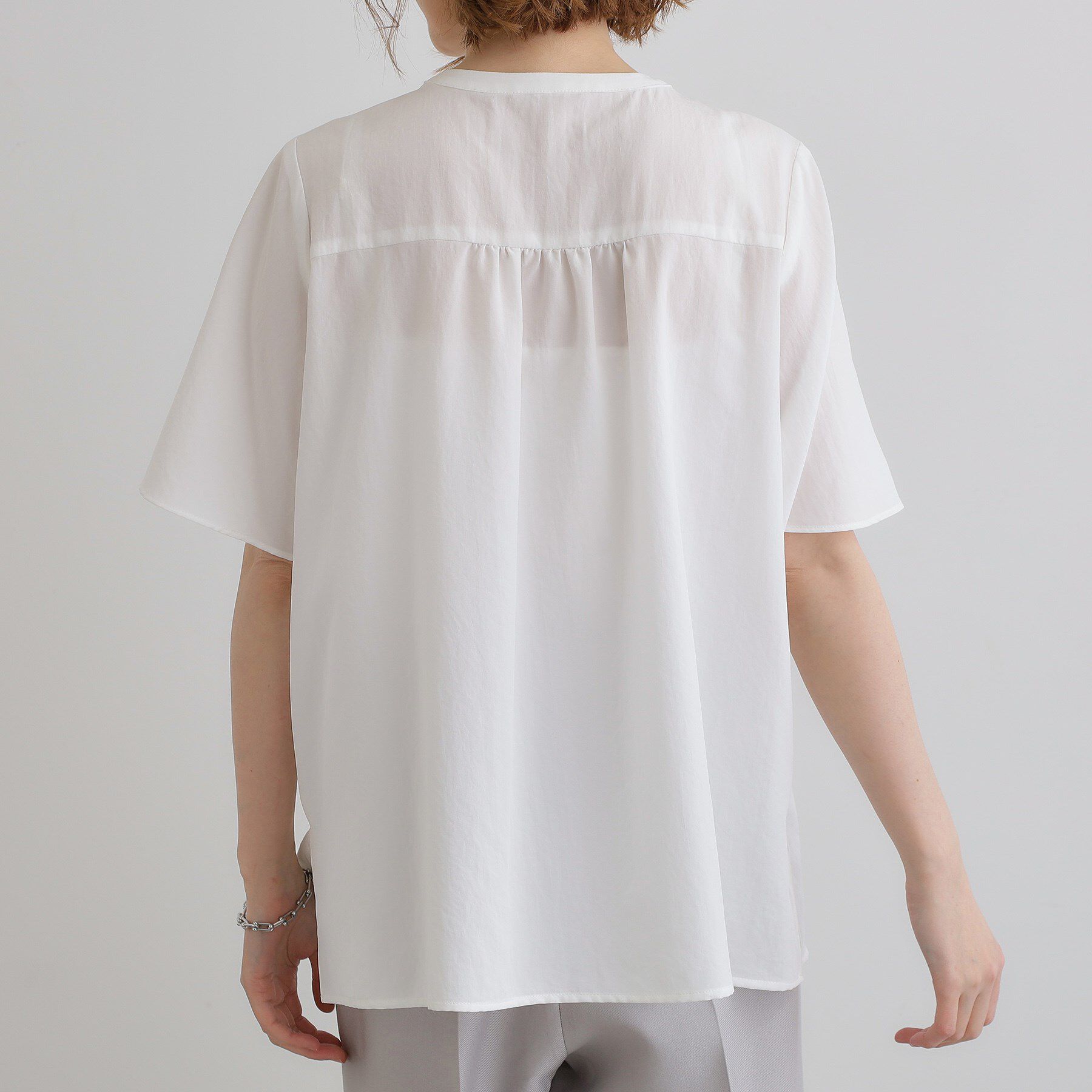 grove「甘さを抑えた大人のラッフルフリルブラウス」|シャツ・ブラウス|