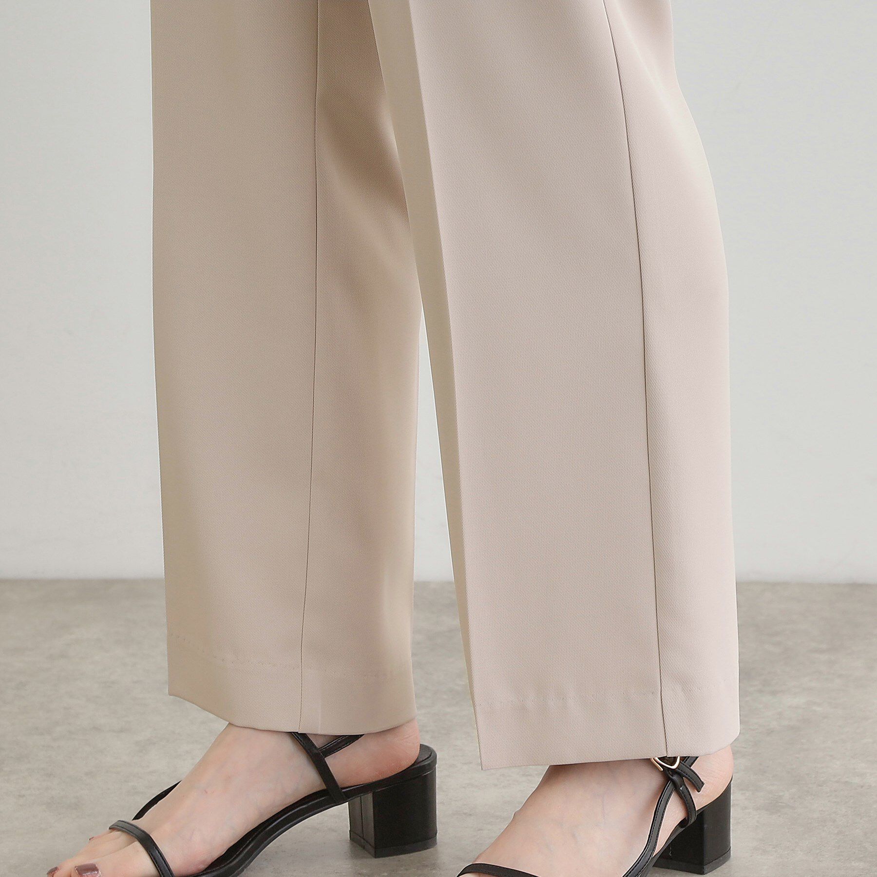 grove「ひんやり、すらり。夏の美シルエット ドレープストレートパンツ」|その他|