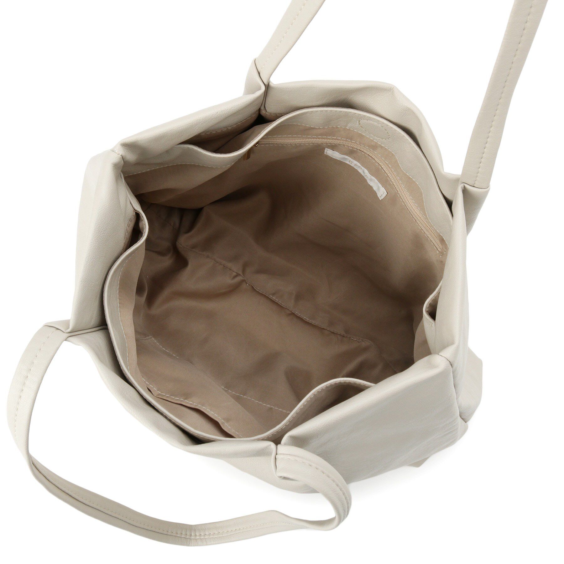 grove「【A4】タックポケ3層トート」|トートバッグ|