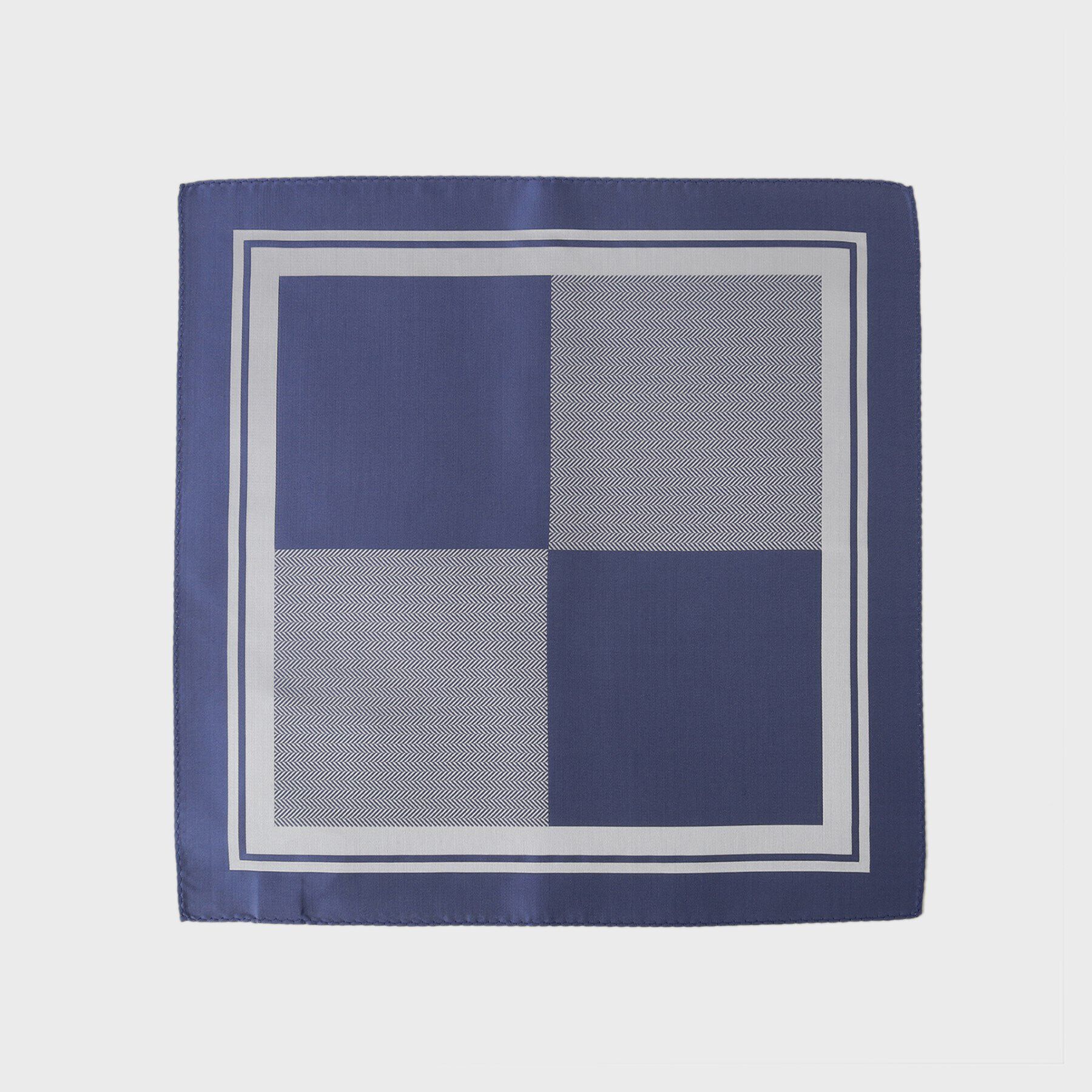 TAKEO KIKUCHI「【セレモニー対応】サテン4面パネル ポケットチーフ」|バンダナ・スカーフ|ネイビー(094)