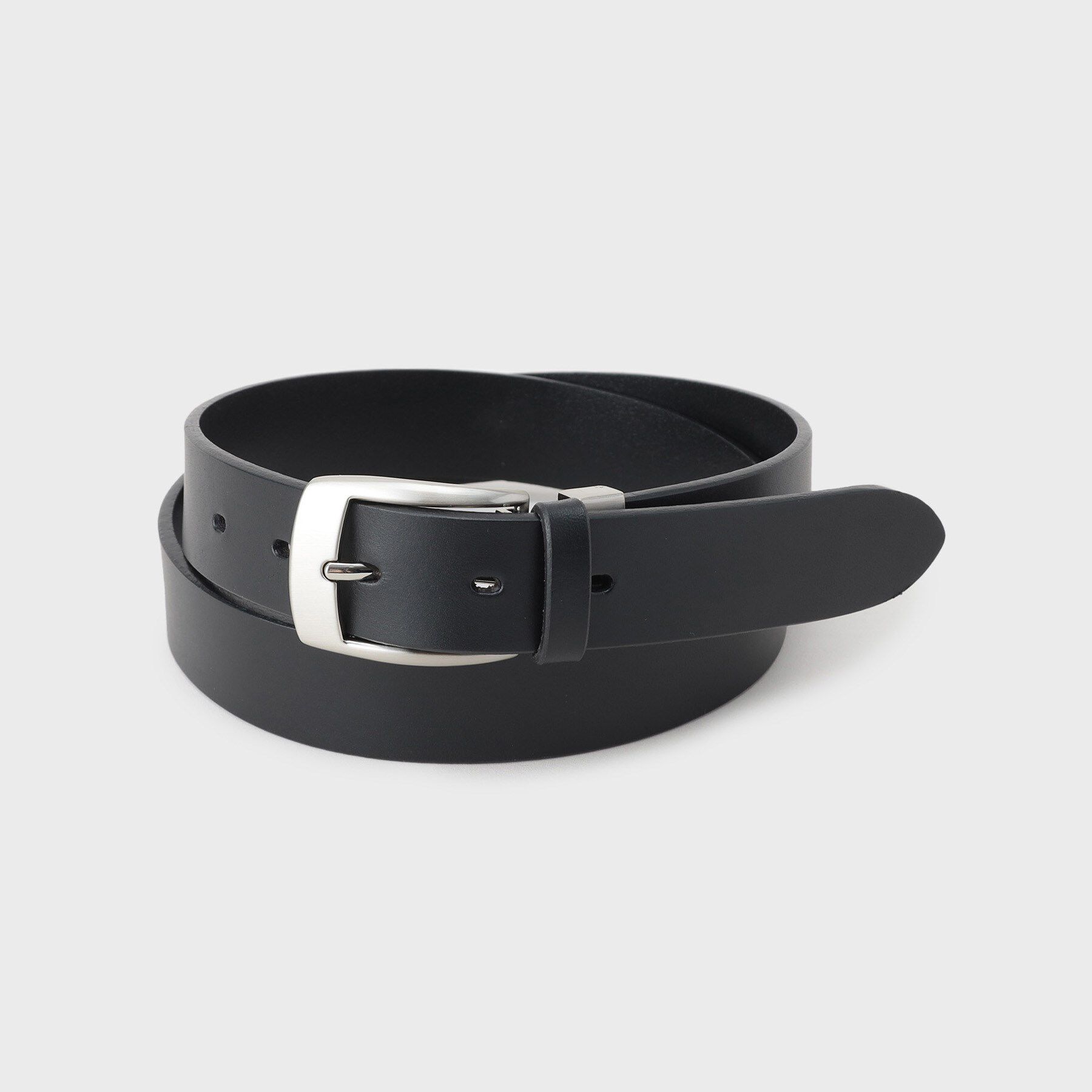 TAKEO KIKUCHI「ベーシックドレスベルト」|ベルト|ブラック(019)