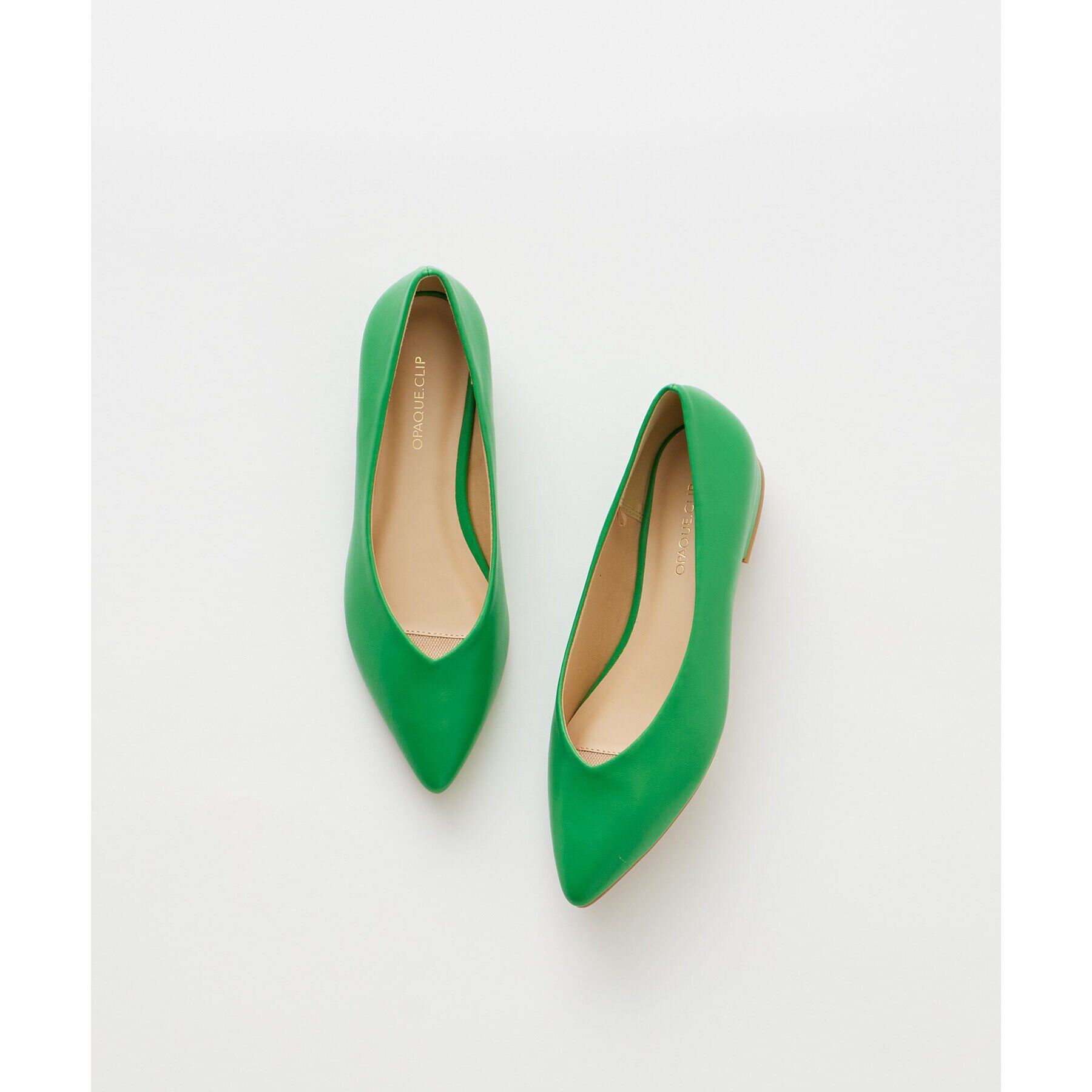 OPAQUE.CLIP「【抗菌防臭加工】Vカットフラットポインテッドパンプス」|その他|