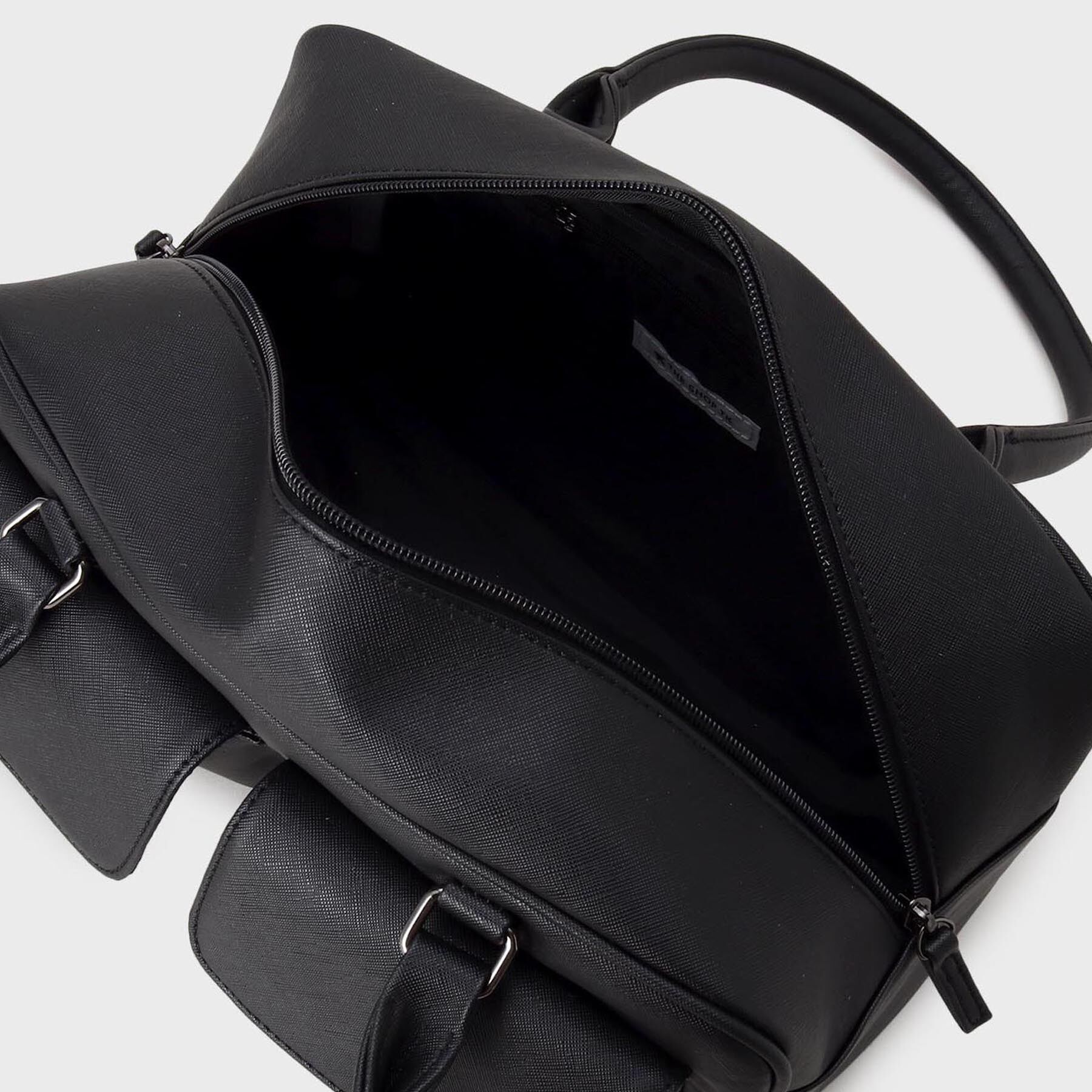 THE SHOP TK「ダブルフラップミニボストン ユニセックス／シーズンレス」|ボストンバッグ|