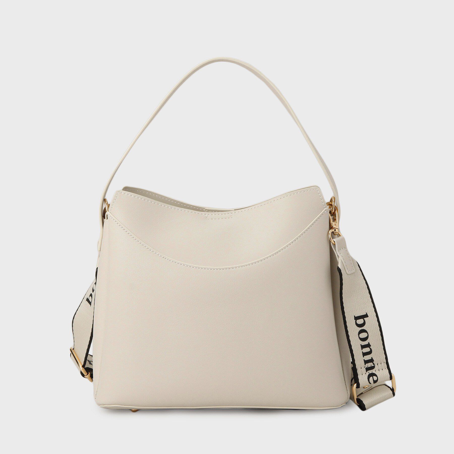 THE SHOP TK「ロゴベルトレザー調ミドルバッグ」|ハンドバッグ|