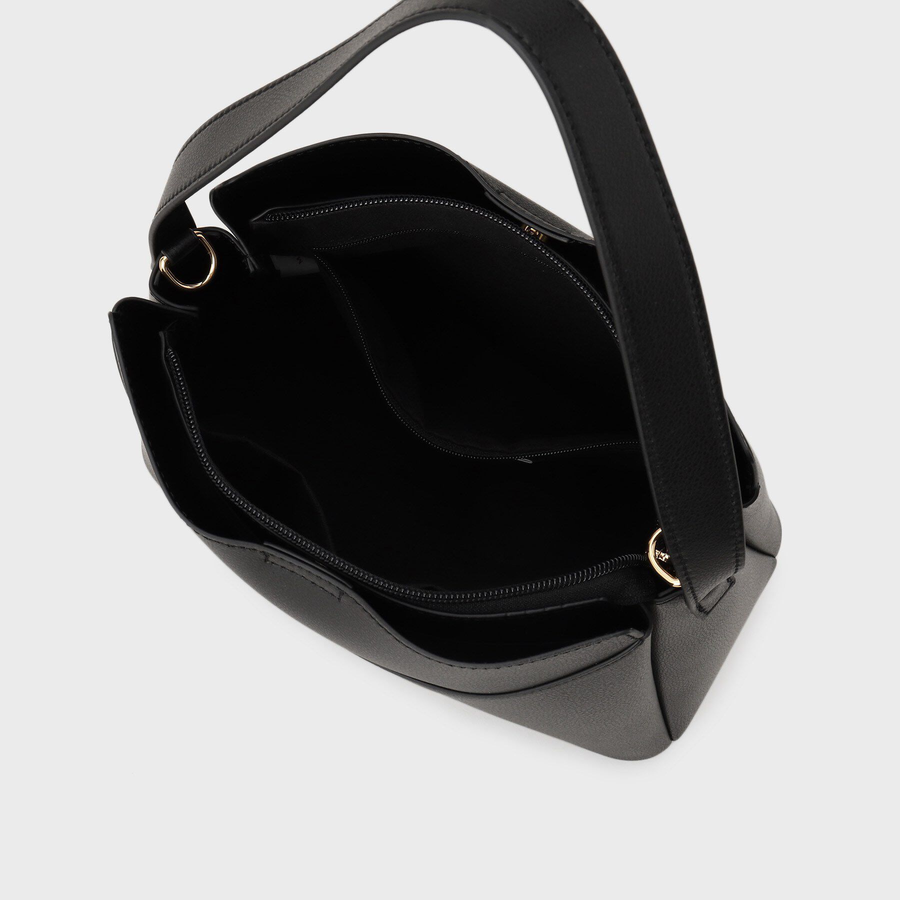 THE SHOP TK「ロゴベルトレザー調ミドルバッグ」|ハンドバッグ|