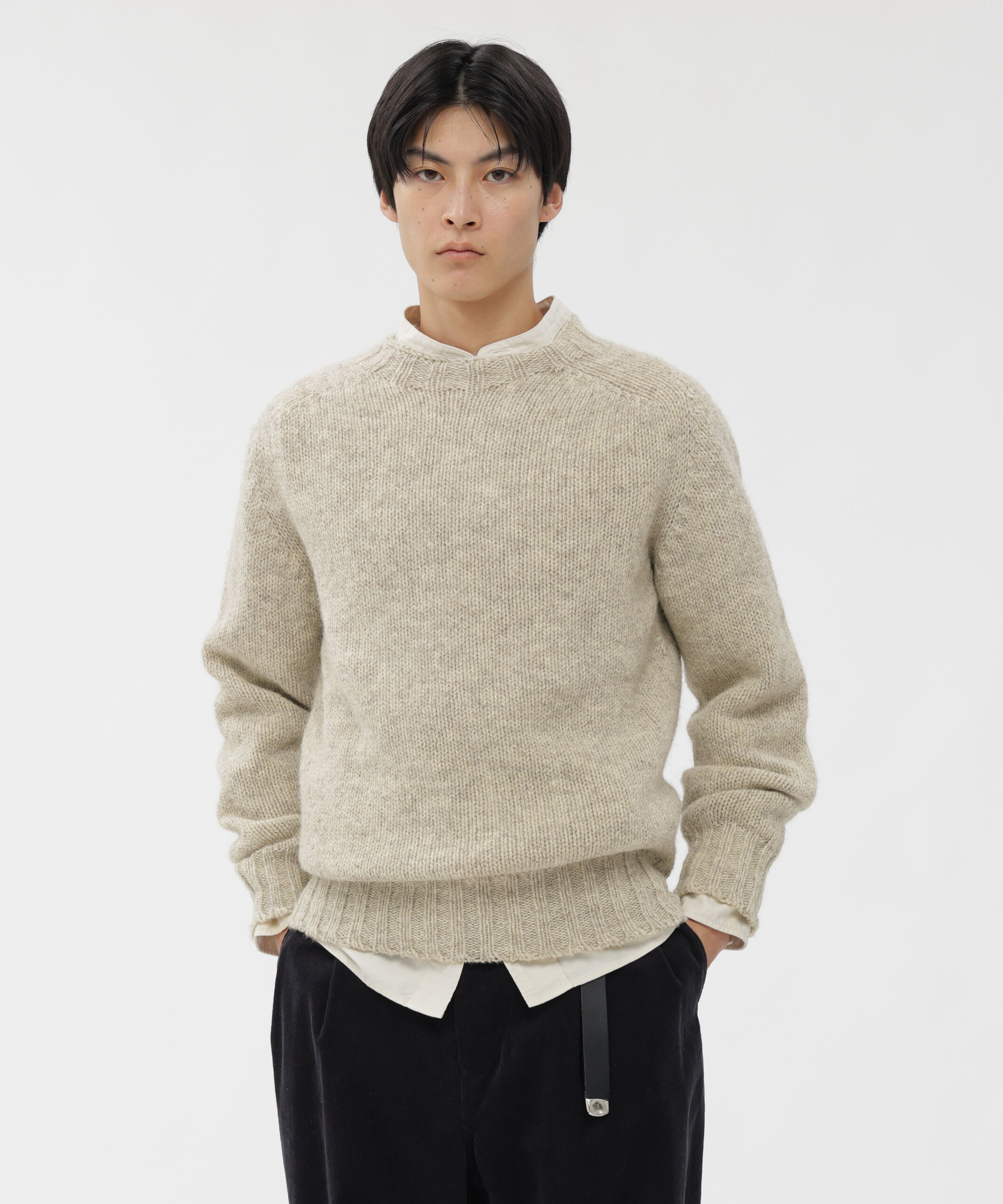 MHL.「RUSTIC WOOL KNITWEAR」|ニット・セーター|NATURAL2