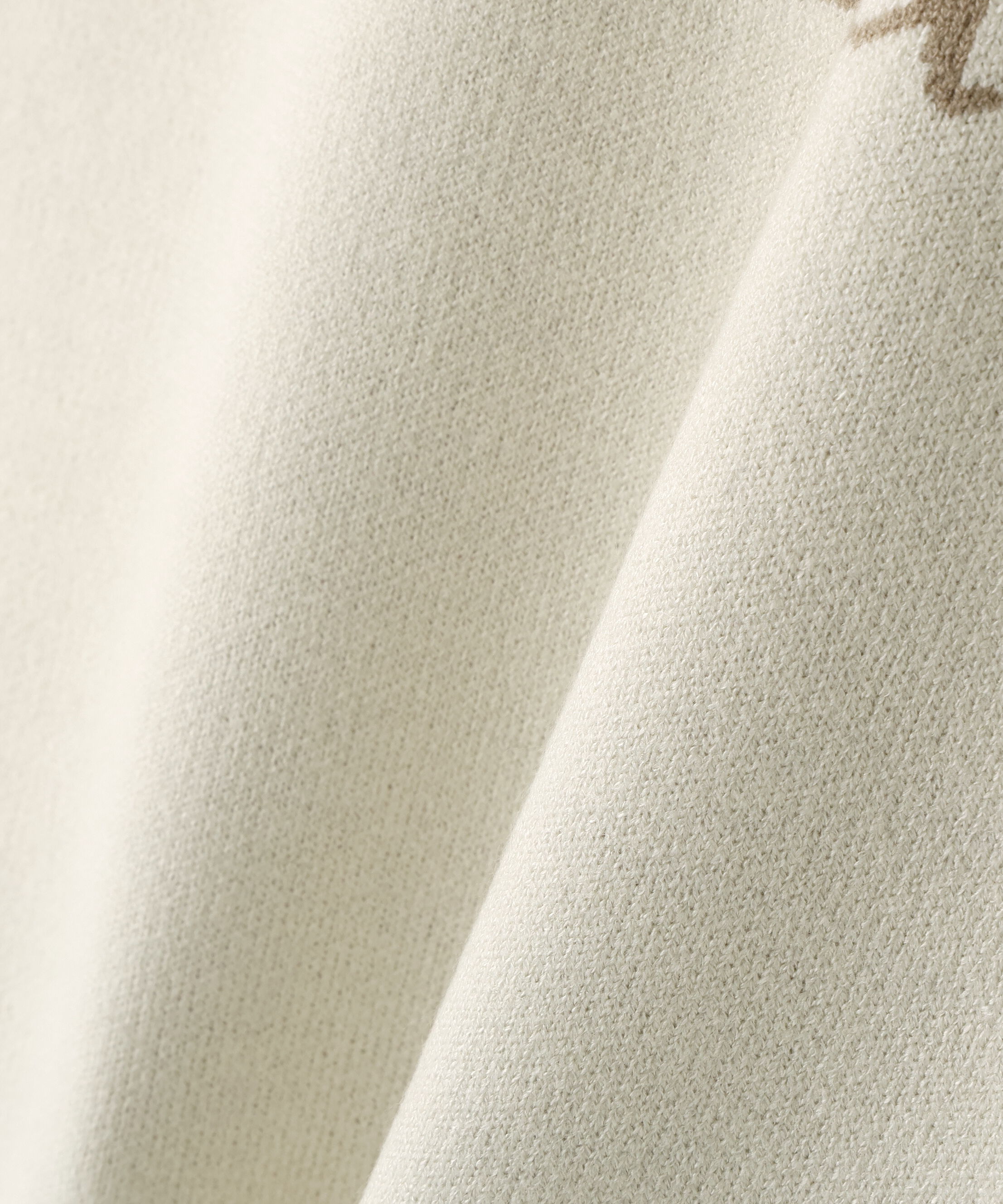  「ダブルジャガードロゴニット」|ニット・セーター|