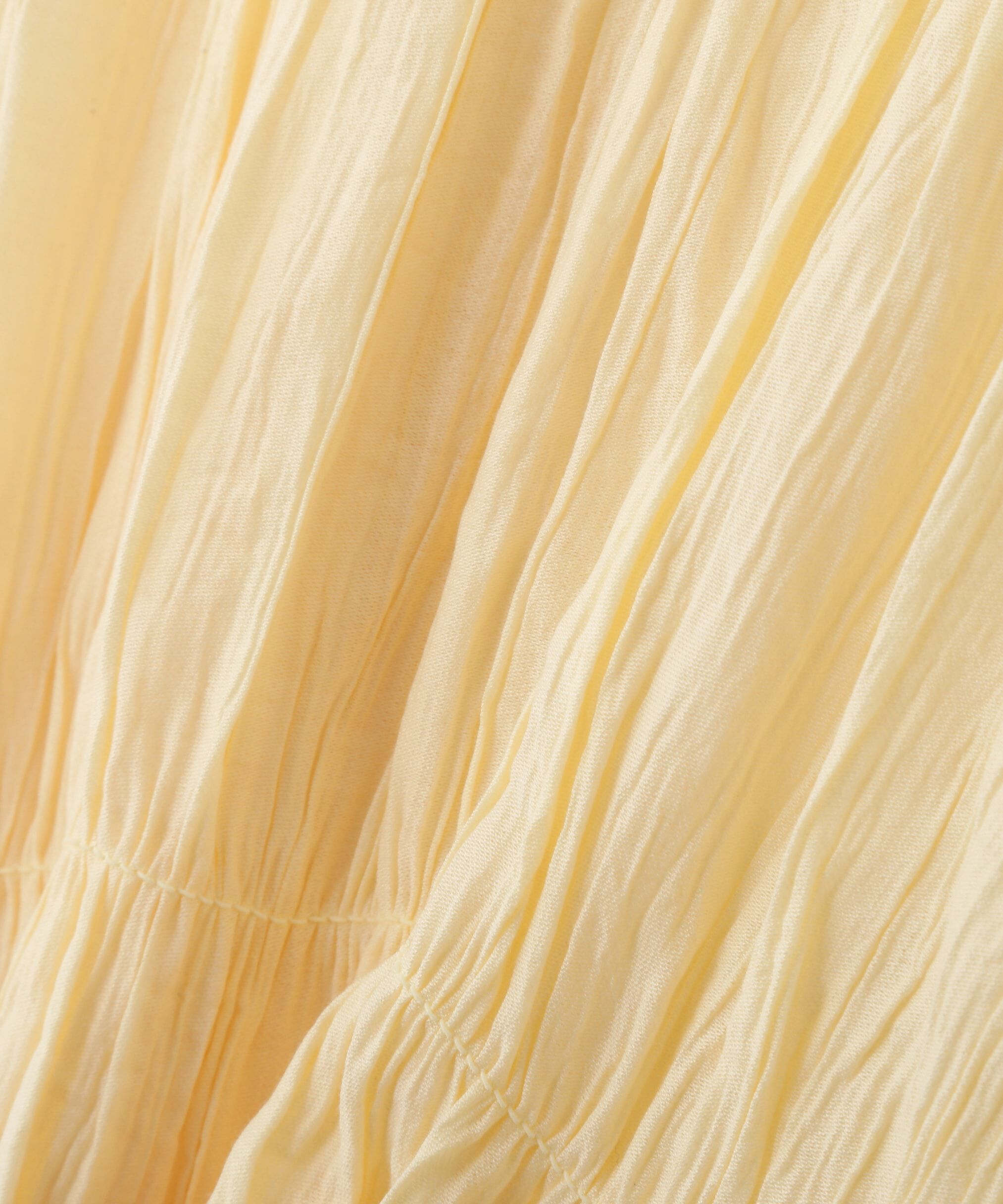  「シアーギャザー前開き短丈ブラウス」|シャツ・ブラウス|