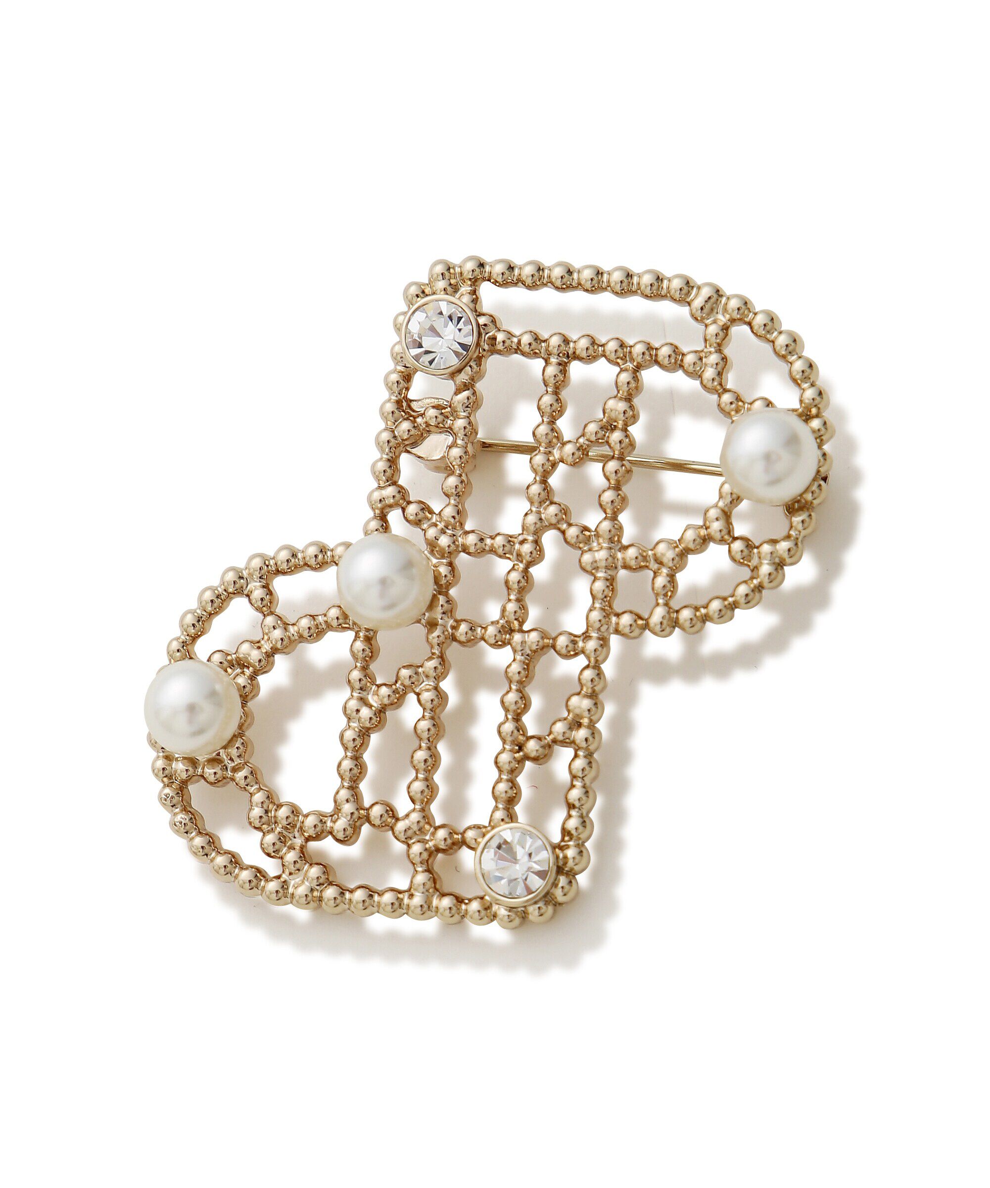 PROPORTION BODY DRESSING「パール付ブローチ」|その他|ゴールド