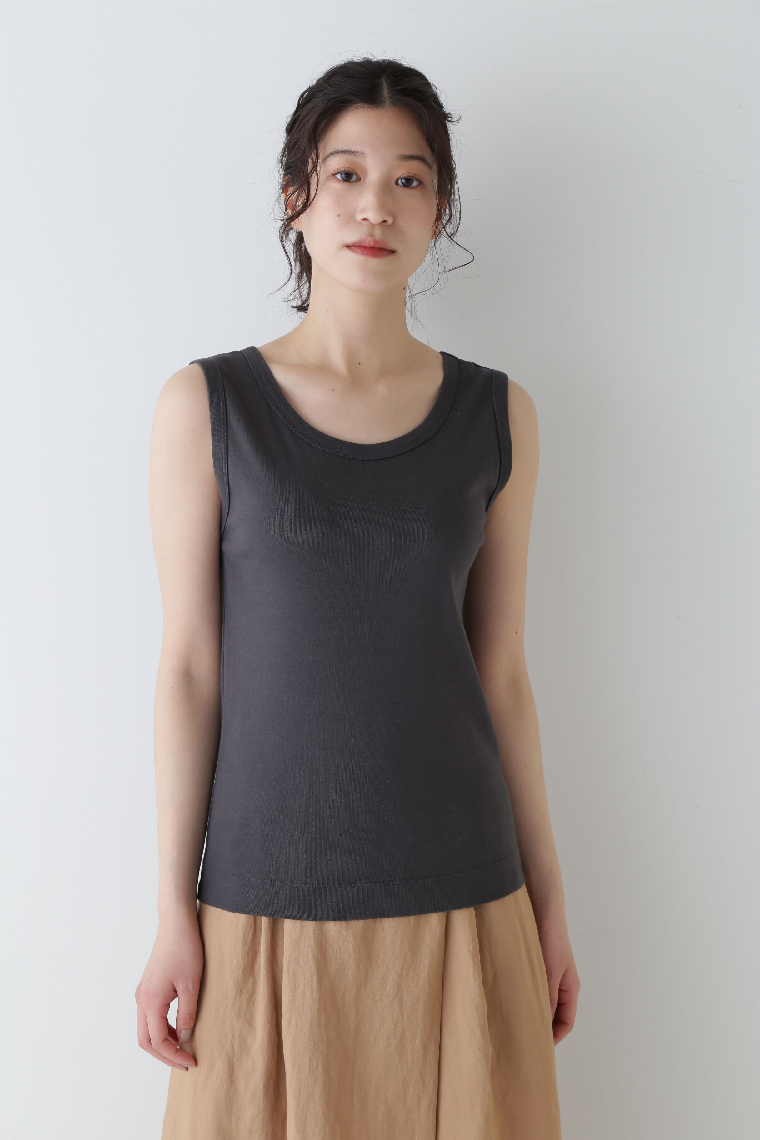  「オーガニックコットンタンクトップ」|Tシャツ・カットソー|