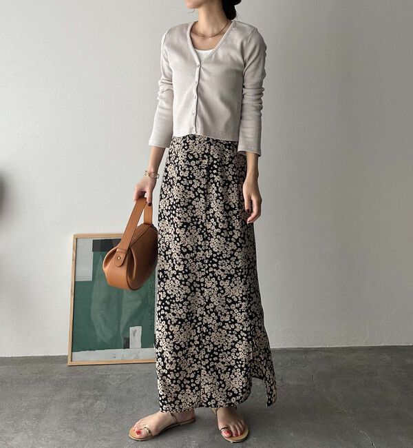 Doux archives「単色花スカート／」|スカート|