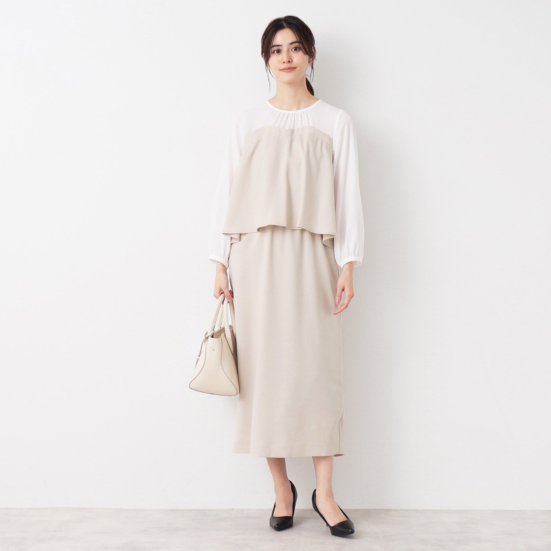 Dessin「【入卒/セレモニー/洗える】セットアップ風ワンピース」|ワンピース|