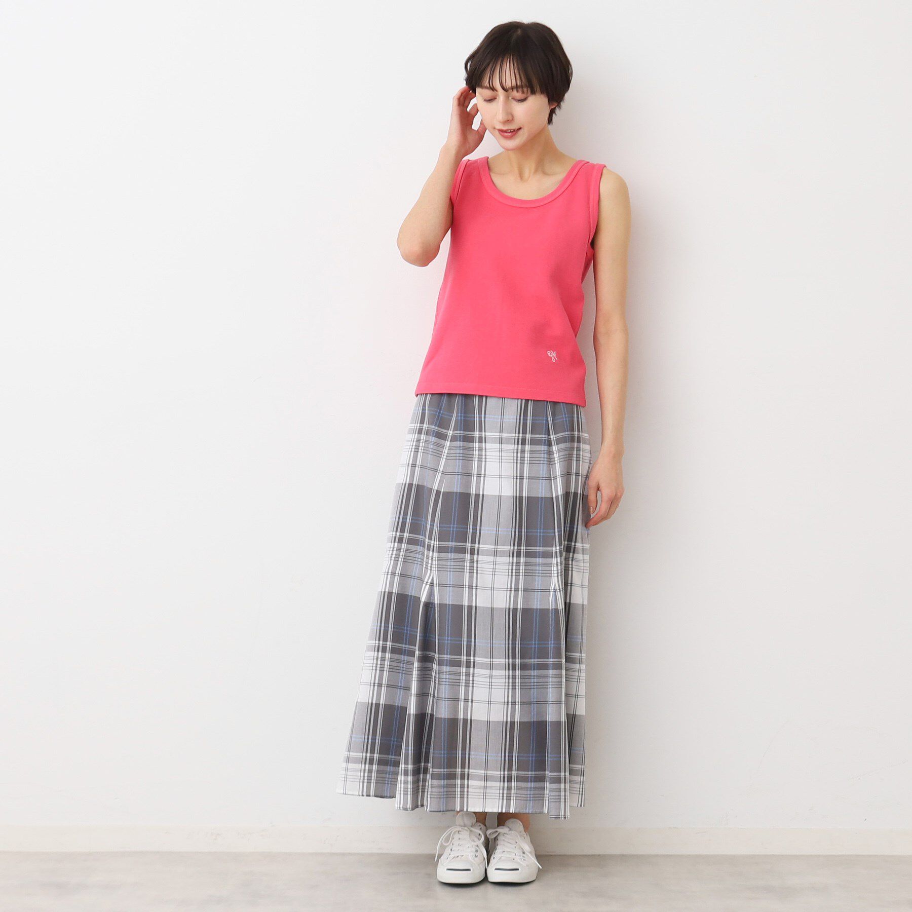 Dessin「【洗える】リブタンクトップ（S～L）」|キャミソール|