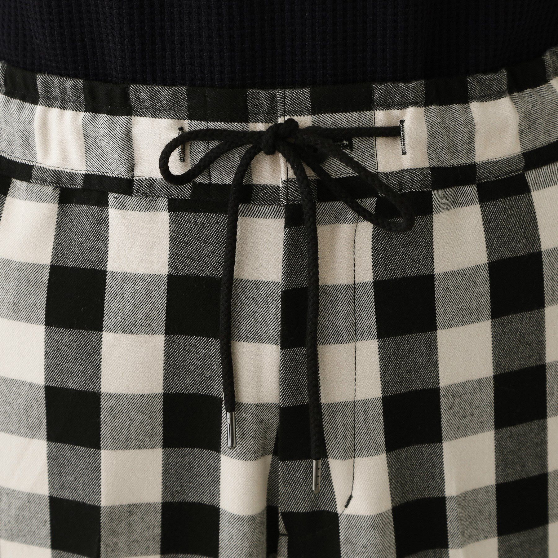 Dessin「【洗える】チェック柄ドロストパンツ」|その他|