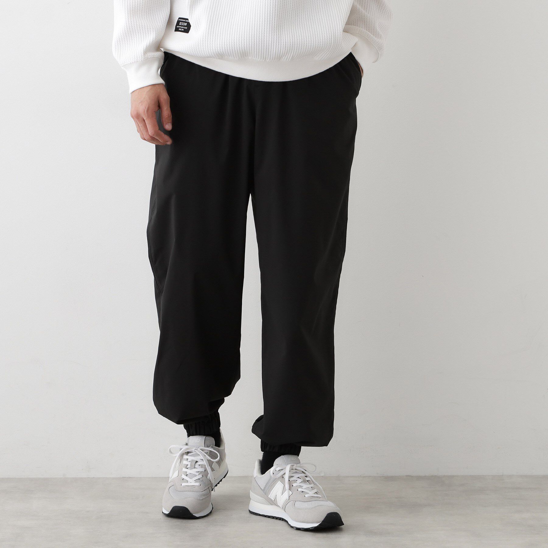 Dessin「【撥水/ウエストゴム】ミノテックジョガーパンツ」|その他|ブラック(019)