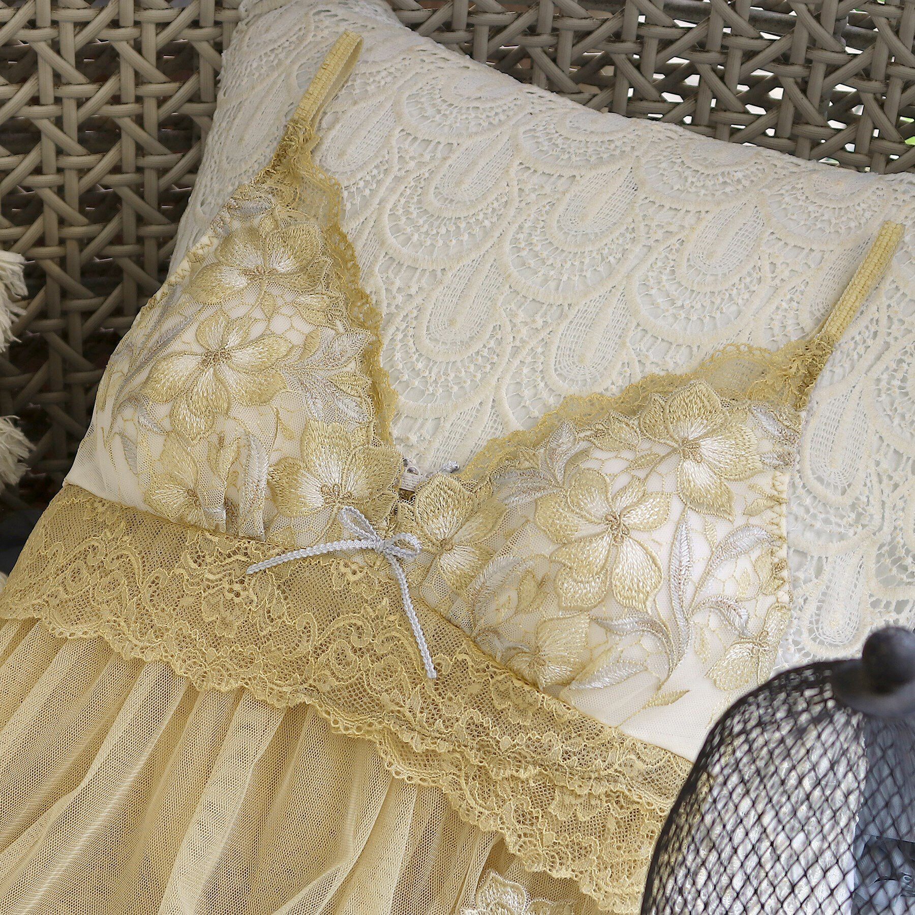 Risa Magli「ケリー カップ付マキシワンピース」|インナー|