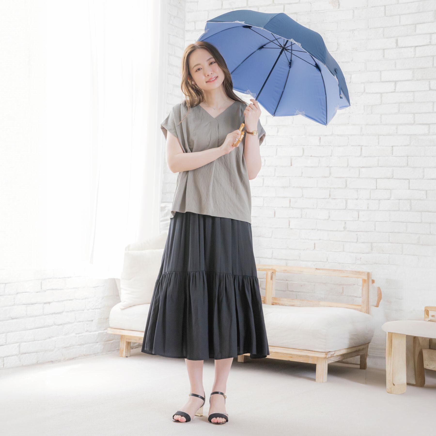 ITS&rsquo;DEMO「【接触冷感／手洗い可】カノコスキッパーブラウス」|シャツ・ブラウス|