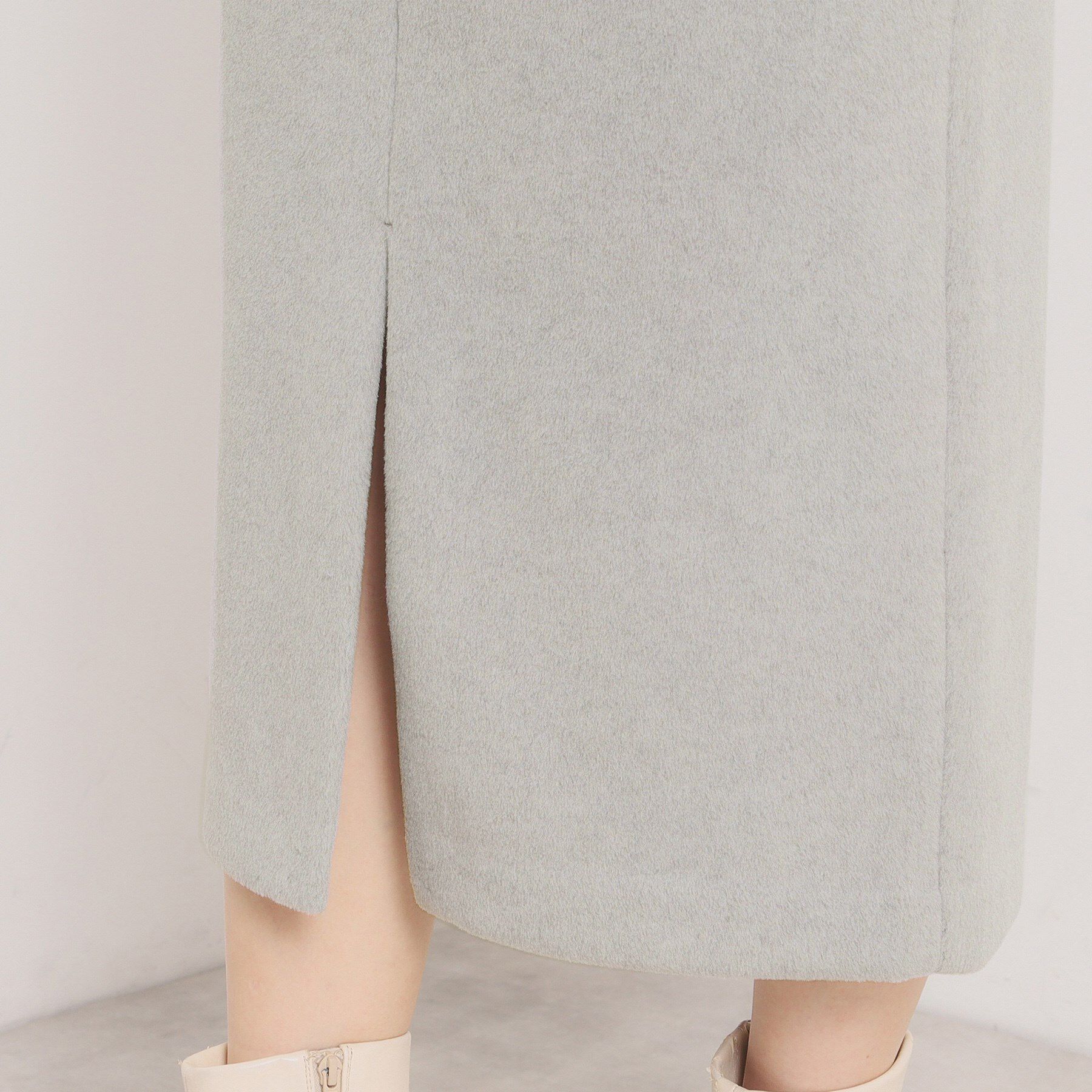 ITS&rsquo;DEMO「【ウエストゴム】シャギーモッサタイトスカート」|スカート|