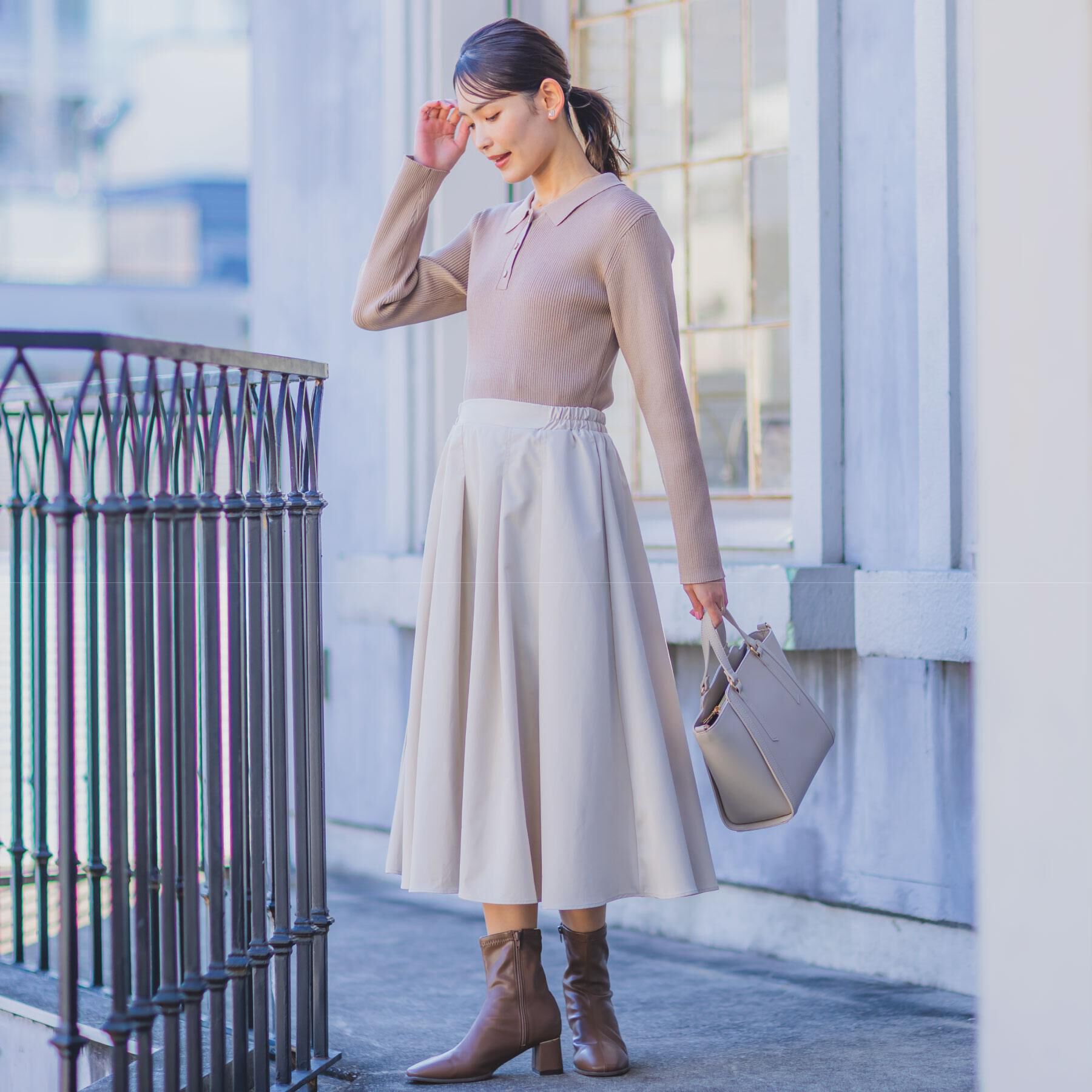 ITS&rsquo;DEMO「【手洗い可】ドッキングワンピース」|ワンピース|