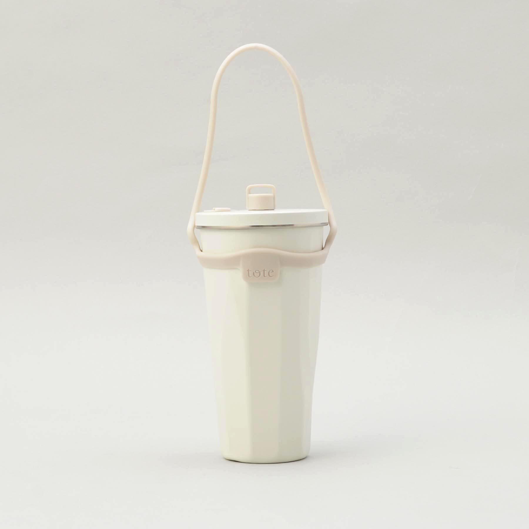 212 KITCHEN STORE「トート ストロー付2wayタンブラー470ml WH」|食器・キッチングッズ|その他
