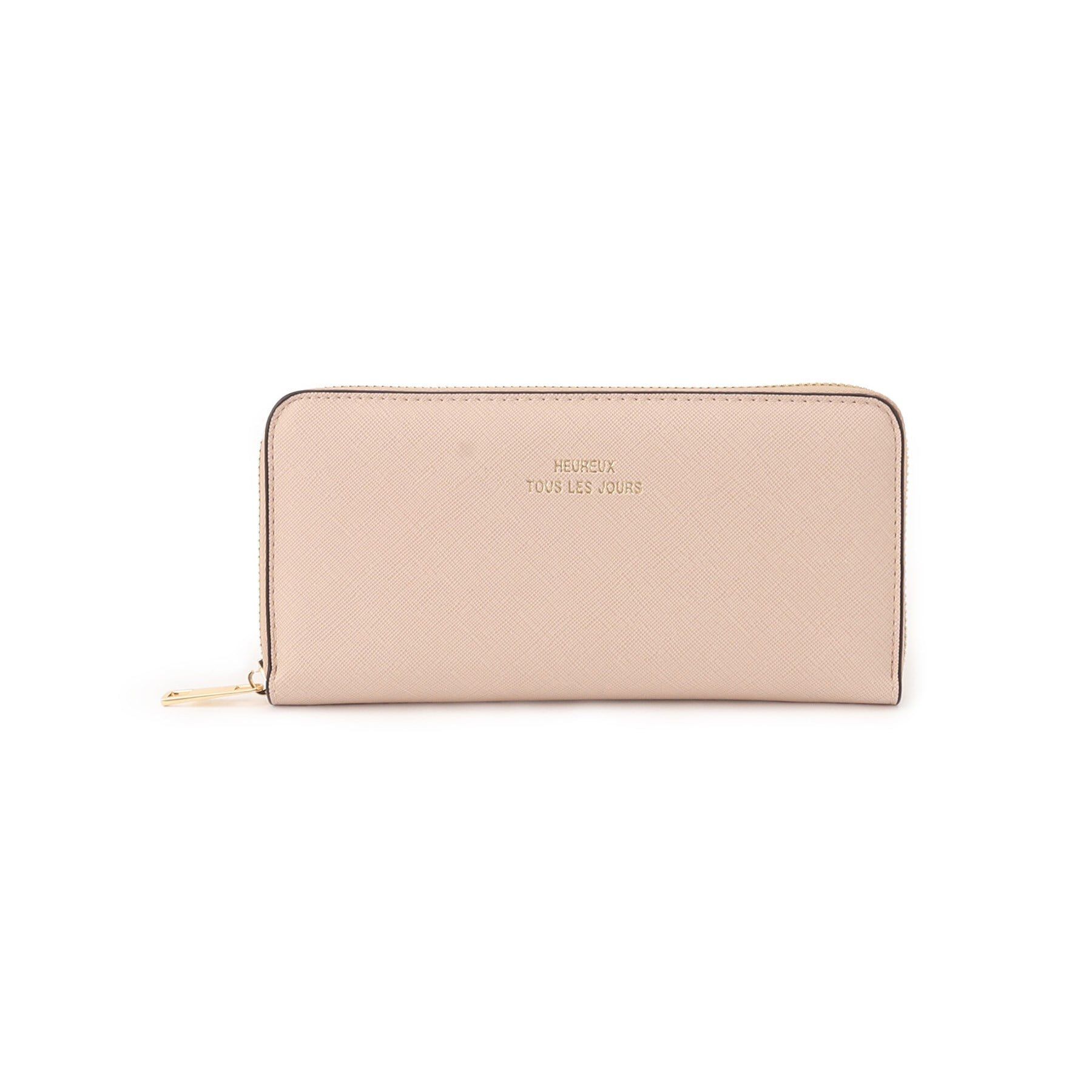 Ober Tashe「角シボロングラウンド長財布」|財布|