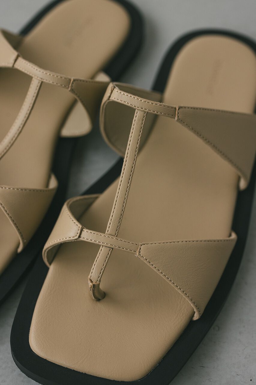 STYLEMIXER「ダブルストラップフラットサンダル」|パンプス|