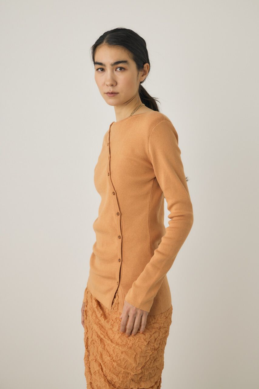 MOUSSY「斜めボタンニットトップス　」|ニット・セーター|