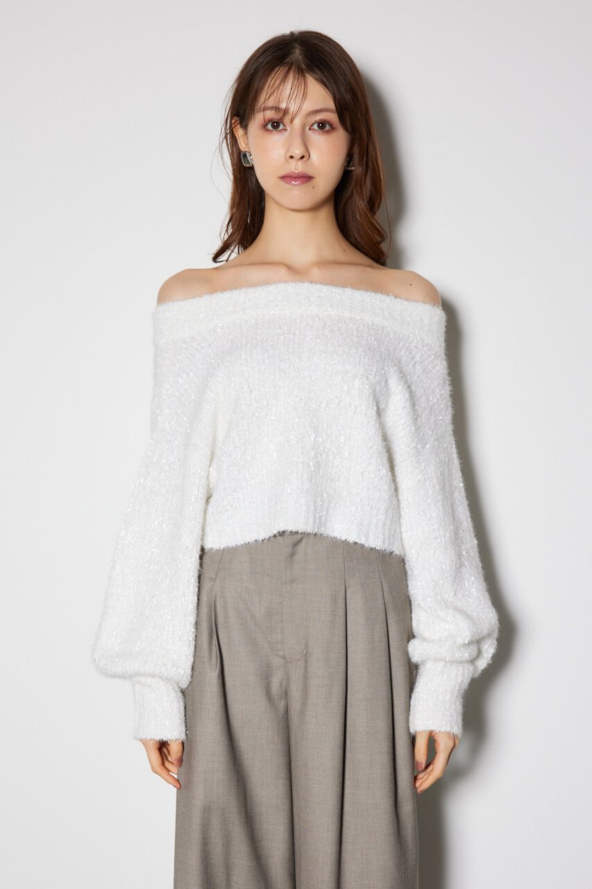 rienda「フラッフィーニットトップス」|ニット・セーター|