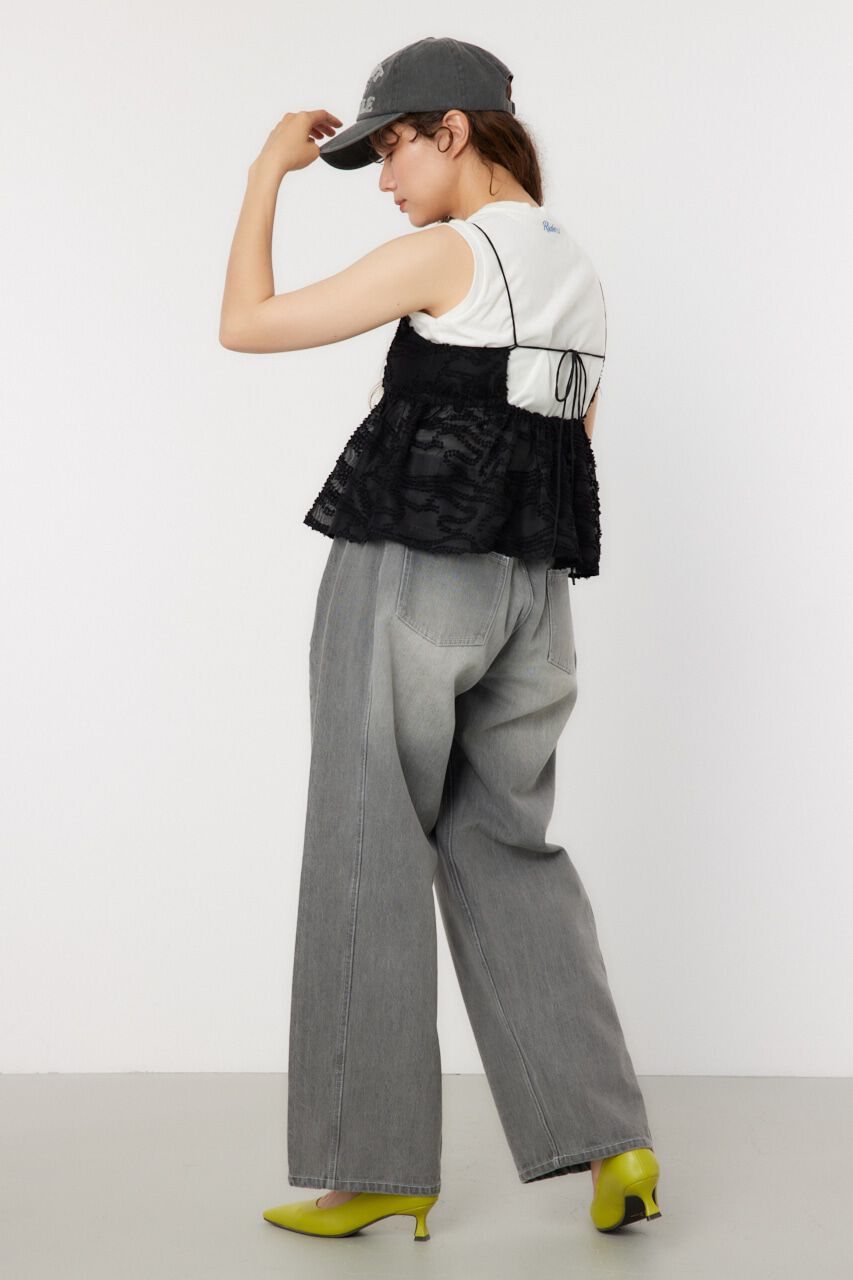 RODEO CROWNS「フリンジキャミソール」|キャミソール|