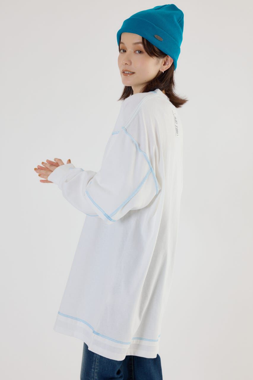 RODEO CROWNS「カラーステッチレイヤードワンピース」|ワンピース|