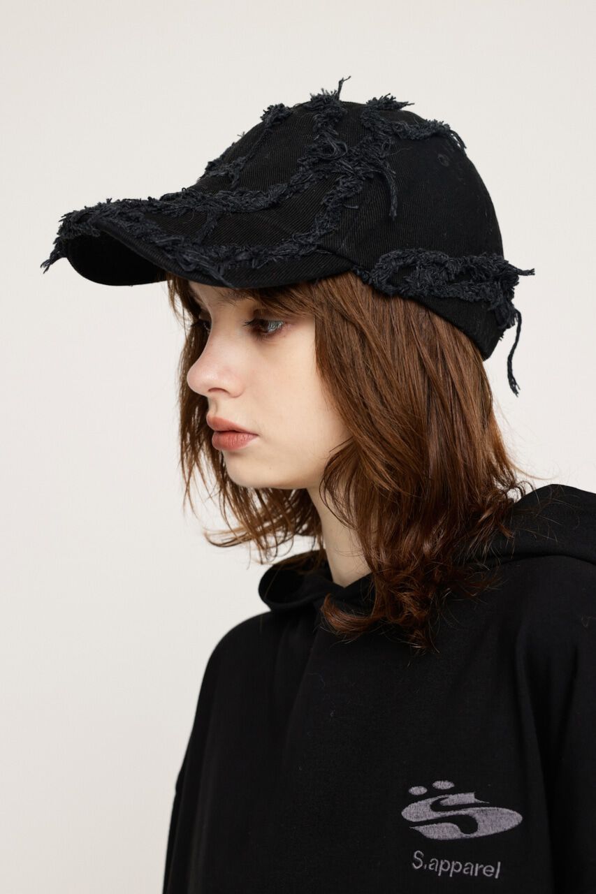 SLY「DAMAGE DENIM キャップ」|その他|