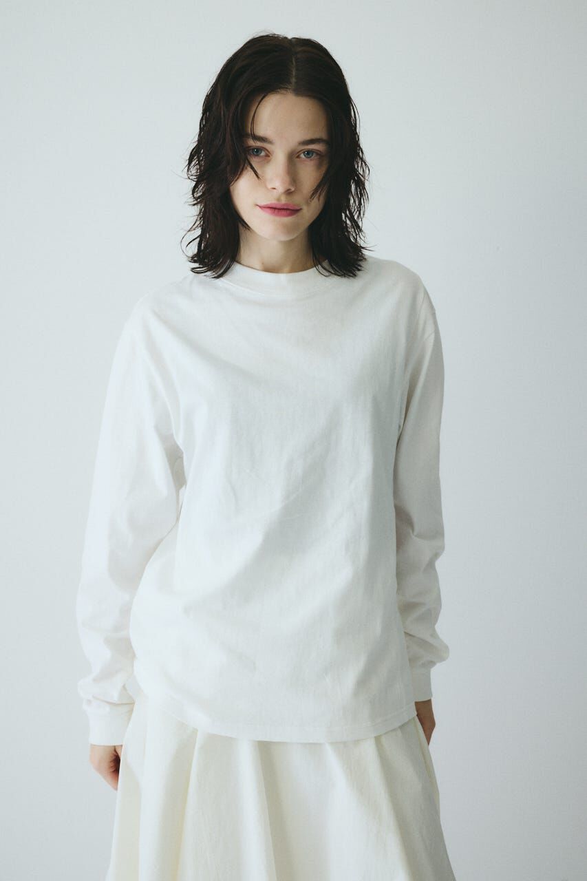 HeRIN.CYE「Side print long T-shirt」|Tシャツ・カットソー|