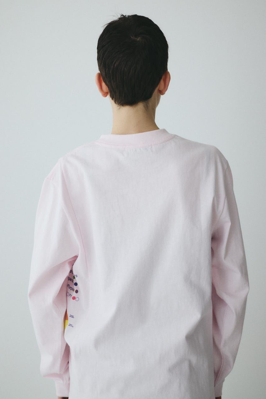HeRIN.CYE「Side print long T-shirt」|Tシャツ・カットソー|