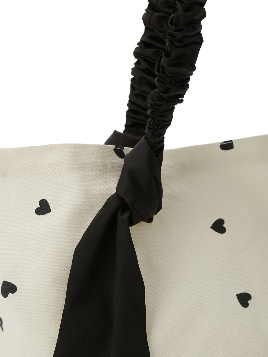 SNIDEL HOME「オーガニックキャンバストート -BIG-（HEART）」|トートバッグ|