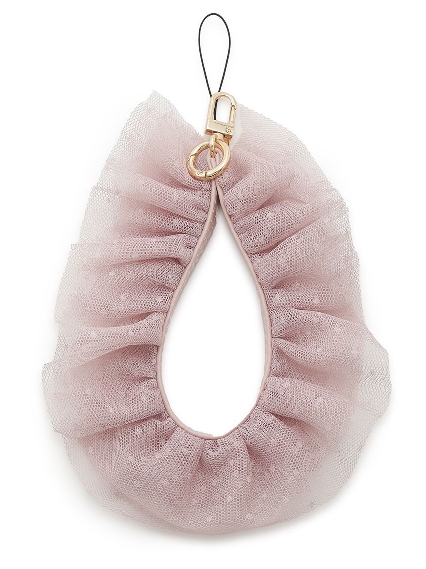 SNIDEL HOME「チュールフリルストラップ」|キーケース|