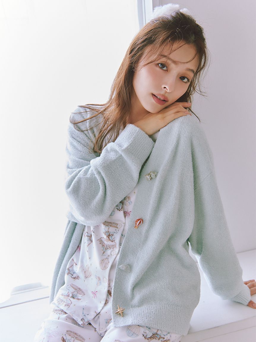 SNIDEL HOME「カルーセル釦カーディガン」|ルームウェア|MNT