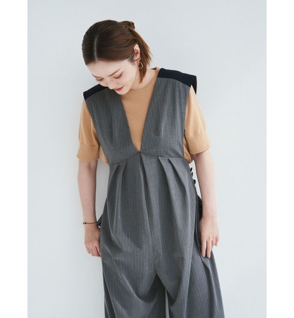 ELENDEEK「【FUJIKO&times;ELENDEEK】BICOLOR COMBINAISON」|オールインワン|