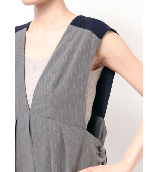 ELENDEEK「【FUJIKO&times;ELENDEEK】BICOLOR COMBINAISON」|オールインワン|