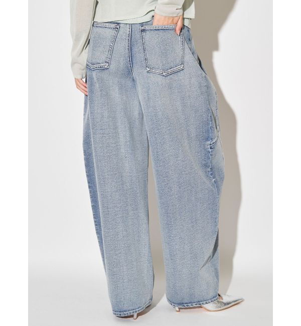 ELENDEEK「PANEL TUK DENIM WIDE PT」|デニム|