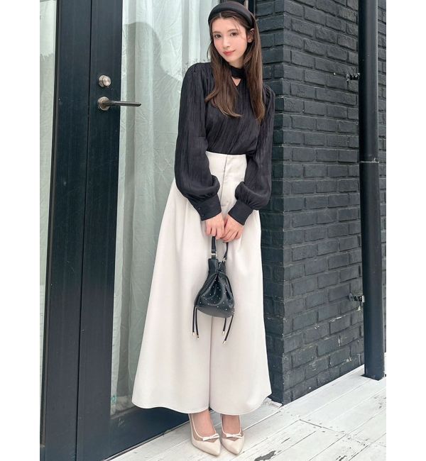 RESEXXY「タックデザインフレアパンツ」|その他|