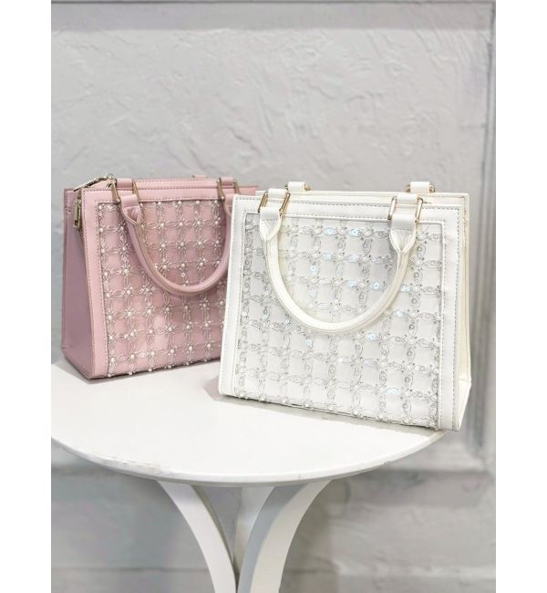 RESEXXY「シャイニースクエアハンドバッグ」|ハンドバッグ|