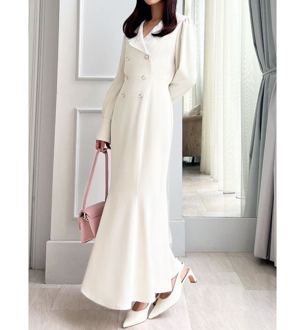 RESEXXY「エンブロイダリーマーメイドワンピース」|ワンピース|アイボリー