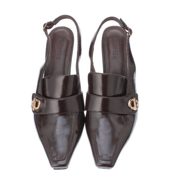RESEXXY「ポインテッドトゥローファーミュール」|パンプス|