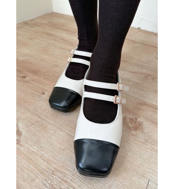 RESEXXY「ダブルストラップメリージェーンパンプス」|パンプス|