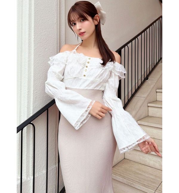 RESEXXY「レースドッキングマーメイドニットワンピース」|ワンピース|