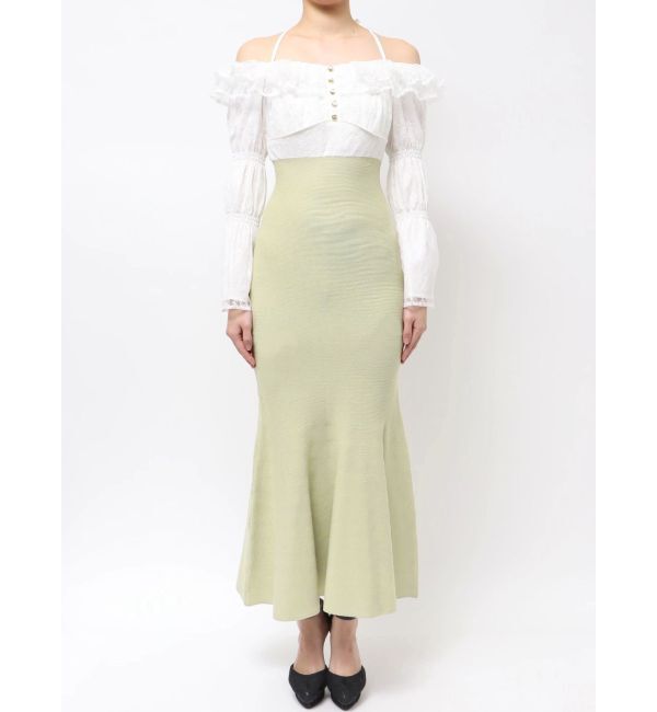 RESEXXY「レースドッキングマーメイドニットワンピース」|ワンピース|